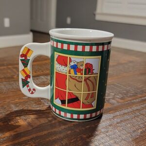 Vintage Christmas Coffee Mug